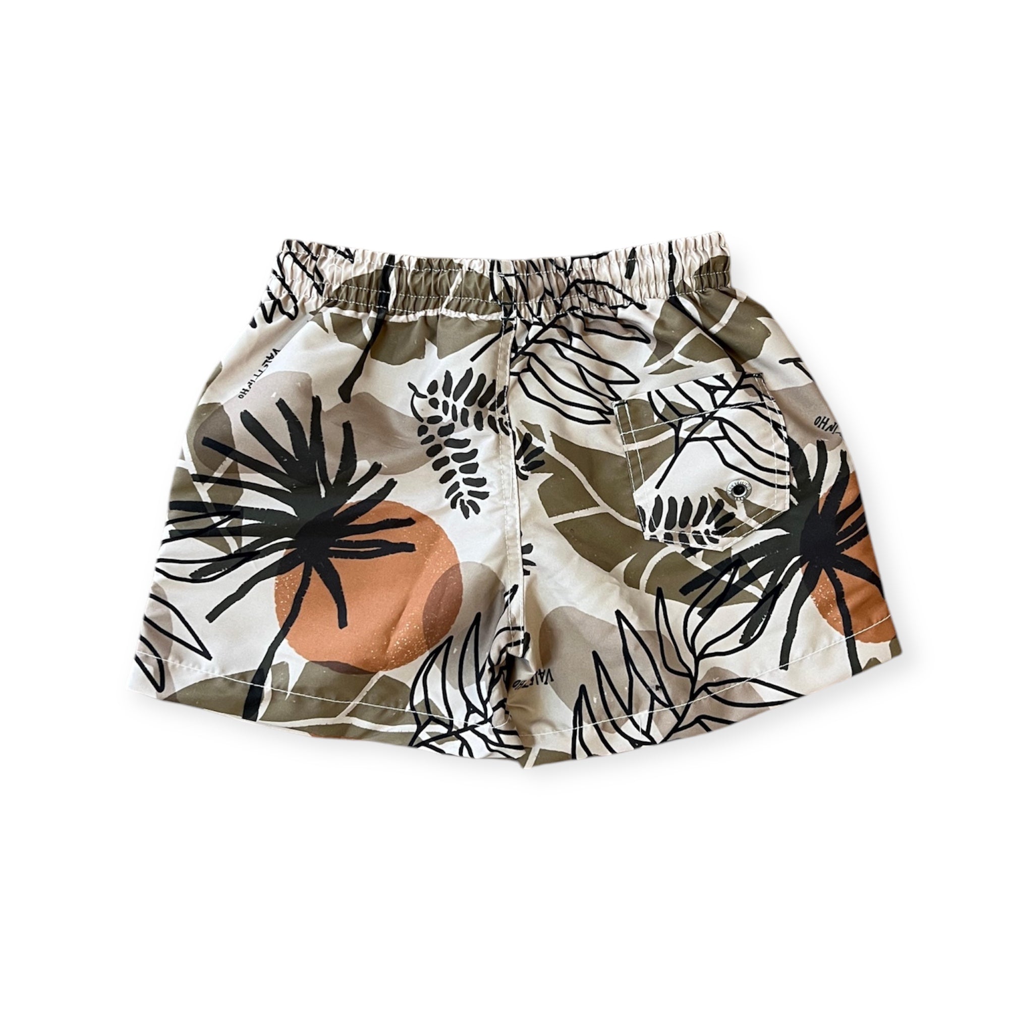 SHORT TACTEL ESTAMPADO CAMPING